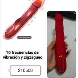 Dildo Vibrador 2 en 1 