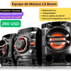 Equipo de Música LG Boom