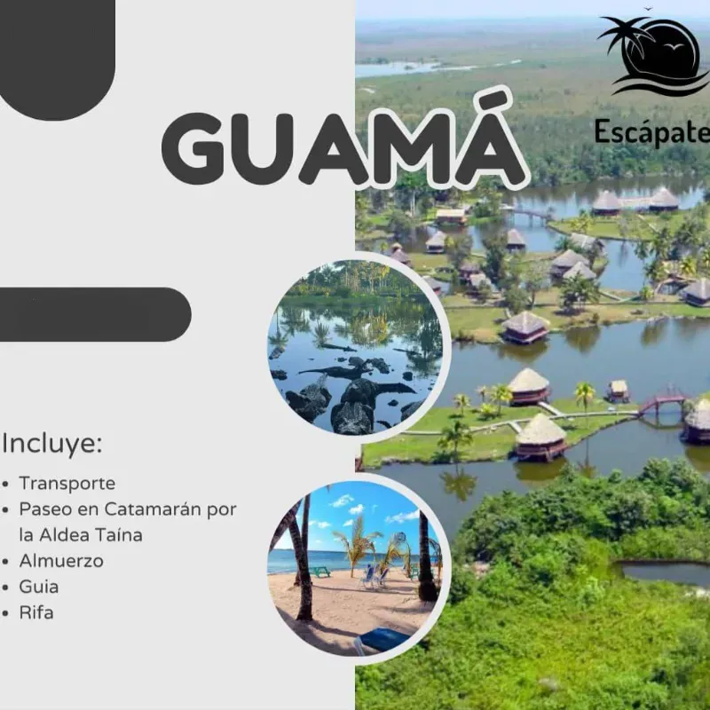 *🌴Escápate a Guamá – Ciénaga de Zapata 🛶🐊* (E)