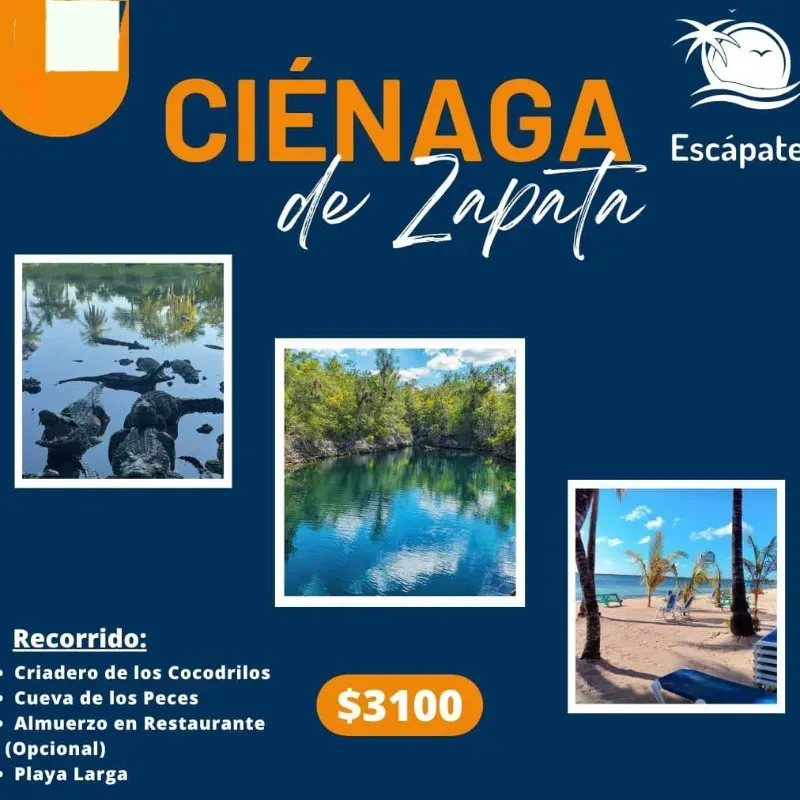 *🌴Escápate a la Ciénaga de Zapata🐊* (E)