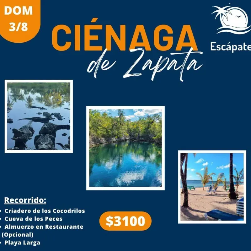*🌴Escápate a la Ciénaga de Zapata🐊*
