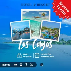 🌴💙 *ESCAPÁTE A LOS CAYOS* 🌴💙