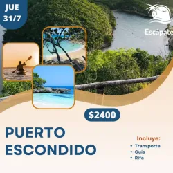 *🌴Escápate a Puerto Escondido🏞️*