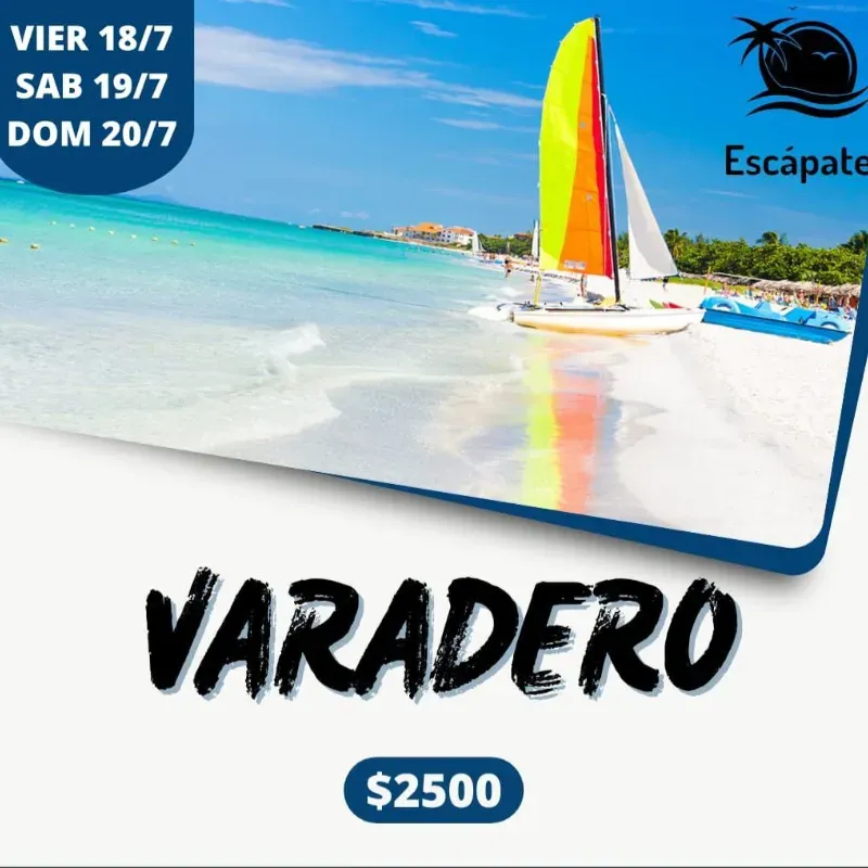 Escápate a Varadero 