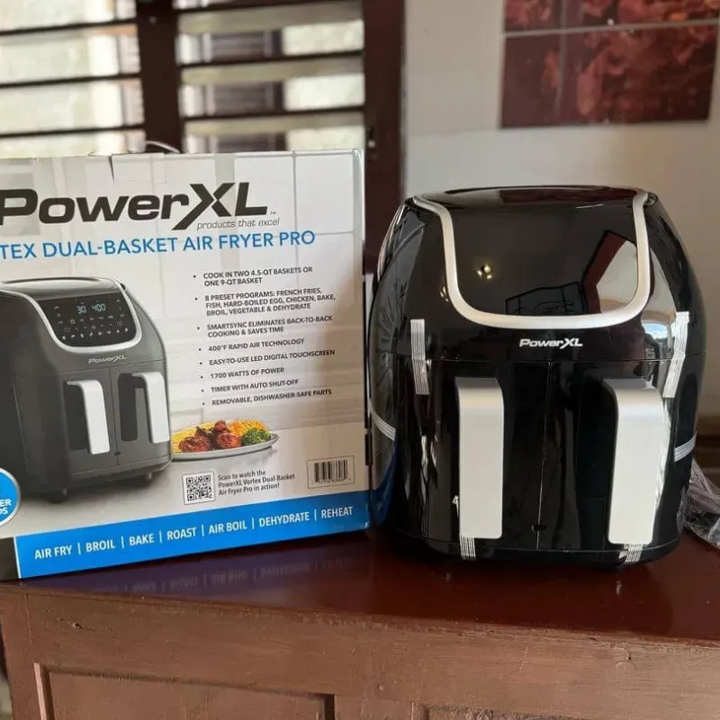 Freidora de Aire PowerXL Vortex Dual Basket Pro 9QT (CM)