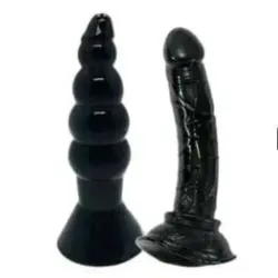 Mini Dildo + Estimulador 