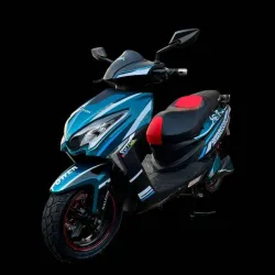 Moto eléctrica marca Halcón 