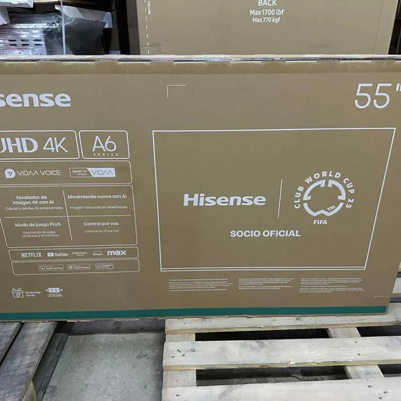  Smart TV  Hisense 55 pulgadas (CM)