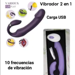 Vibrador 2 en 1 