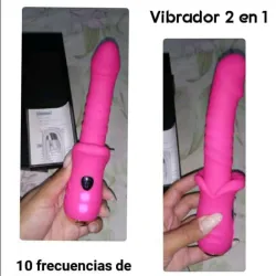 Vibrador 2 en 1 