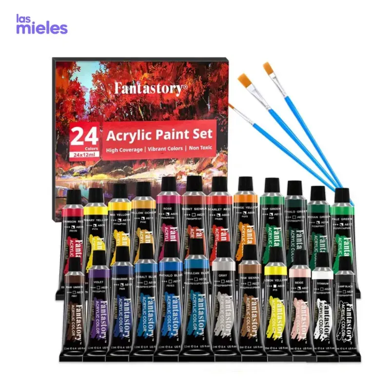 Acrílicos profesionales 24U 12ml