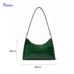 Bolso con estampado de cocodrilo