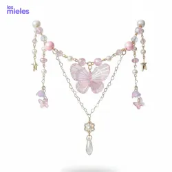 Collar de mariposa