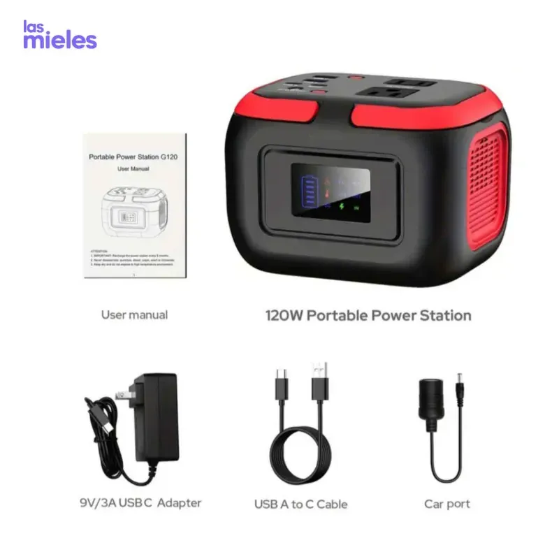 Estación de energía de 120W 97,68Wh