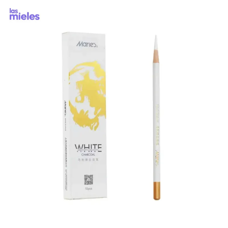 Lápices profesionales blanco 12U