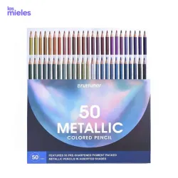 Lápices profesionales de colores metálicos 50U