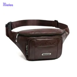 Riñonera carmelita oscura