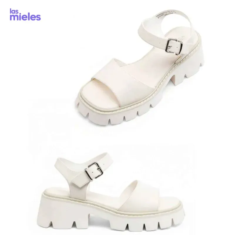 Sandalias de plataforma baja