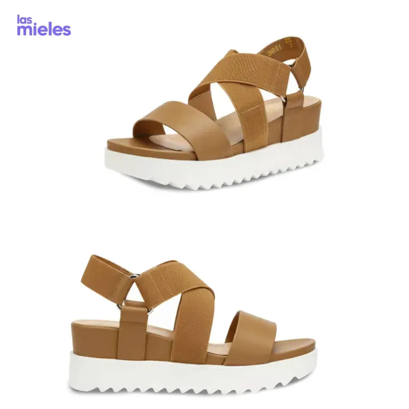 Sandalias de plataforma con cuña DREAMWALK