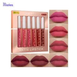 Set de 6 labiales