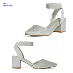 Tacones bajos con brillos DREAMWALK