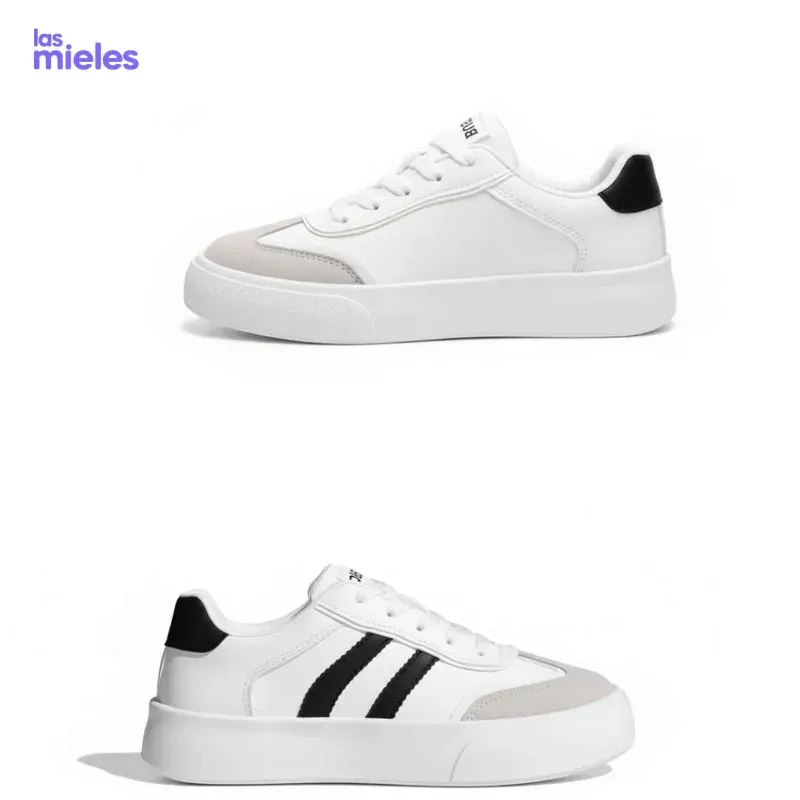 Zapatillas de suela gruesa corte bajo