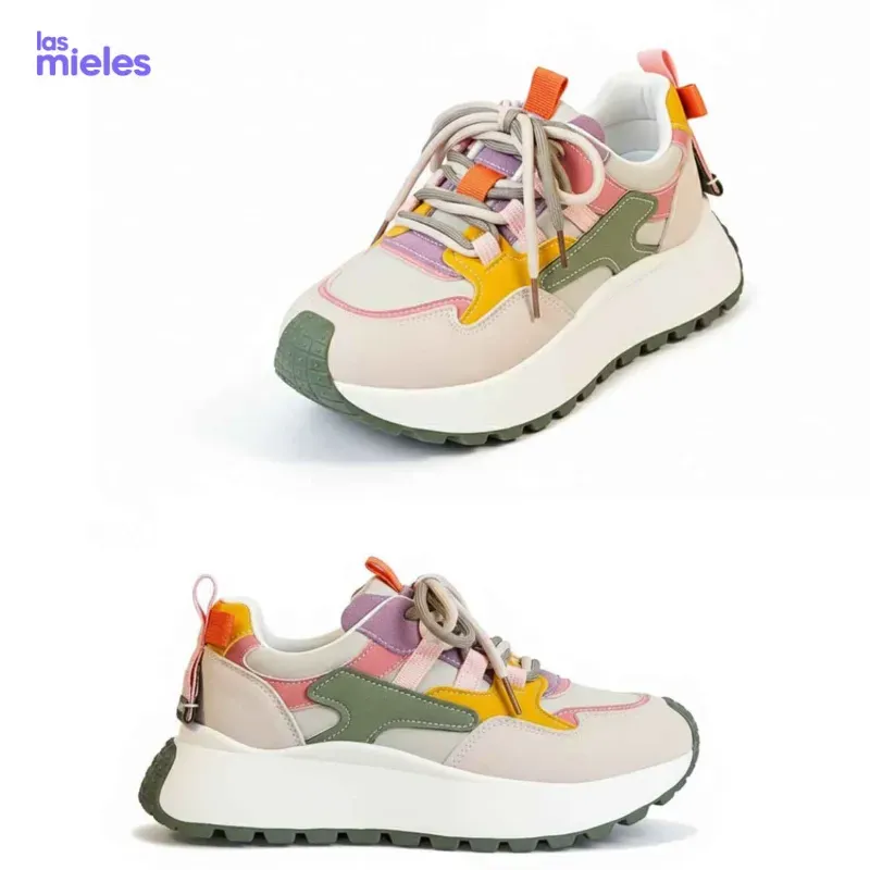 Zapatillas de suela gruesa