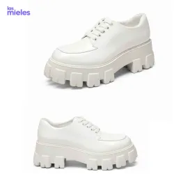 Zapatos blancos de plataforma