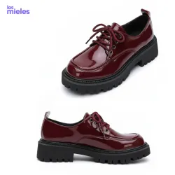 Zapatos de punta redonda