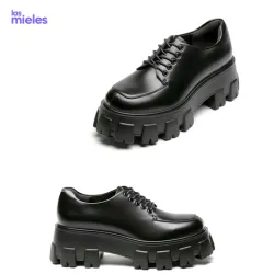 Zapatos negros de plataforma