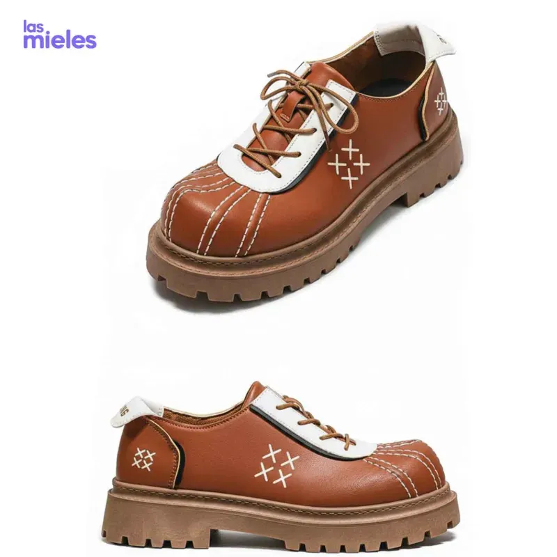 Zapatos retro de plataforma