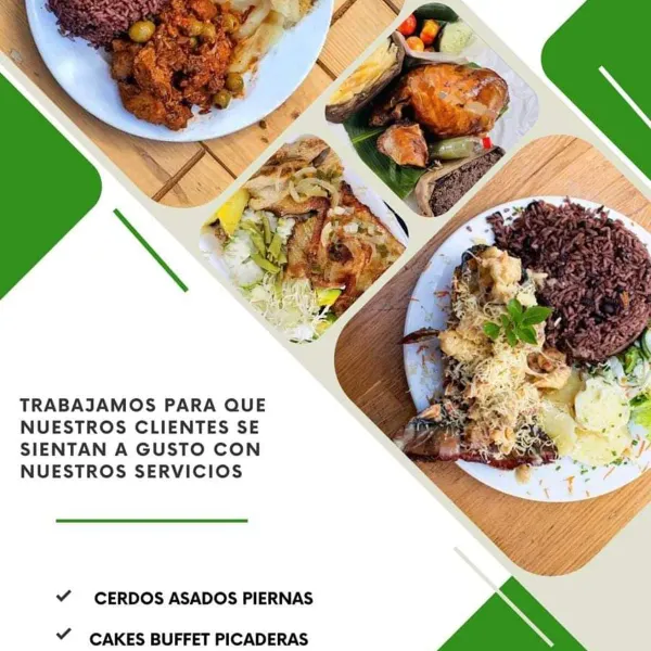 ```CENAS  DOMICILIO  SERVICIOS PARA EVENTOS ```
Nuestro principal objetivo que usted regrese a pedir nuestro servicio, con nosotros encontrara una de los mejores servicios de toda La Habana y lo mejor, todos nuestros productos son frescos y elaborados el mismo dia