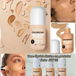 Base Líquida Revlon con protección solar😍