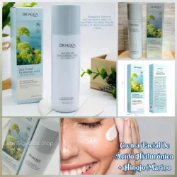 Crema Facial de Ácido Hialurónico + Hinojo Marino (120 ml)