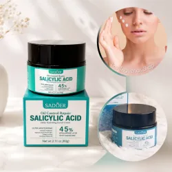 Crema Facial de Ácido Salicílico con Ácido Hialurónico