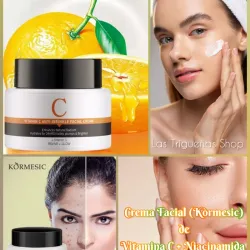 Crema Facial de Vitamina C + Niacinamida🍊🌟
