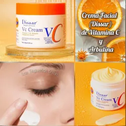 Crema Facial (Dissar) de Vitamina C + Arbutina (120 g)