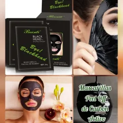 Mascarilla Peel-Off de Carbón Activo✨🍃