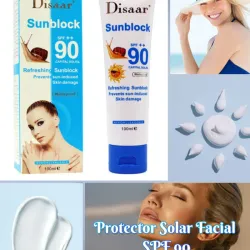 Protector Solar Facial con Baba de Caracol (SPF 90)