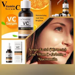 Serum facial con vitamina C + Arbutina + Niacinamida💫🤎