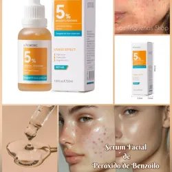 Serum Facial de Peróxido de Benzoilo 5%
