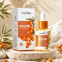 Sérum Facial de Vitamina C + Frutos Ácidos
