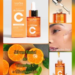 Serum Facial (Sadoer) de Vitamina C + Niacinamida