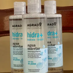 Agua micelar desmaquillante