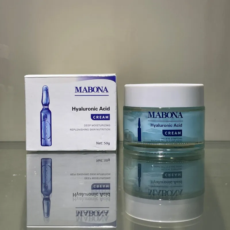 Crema facial de ácido hialurónico🩵✨