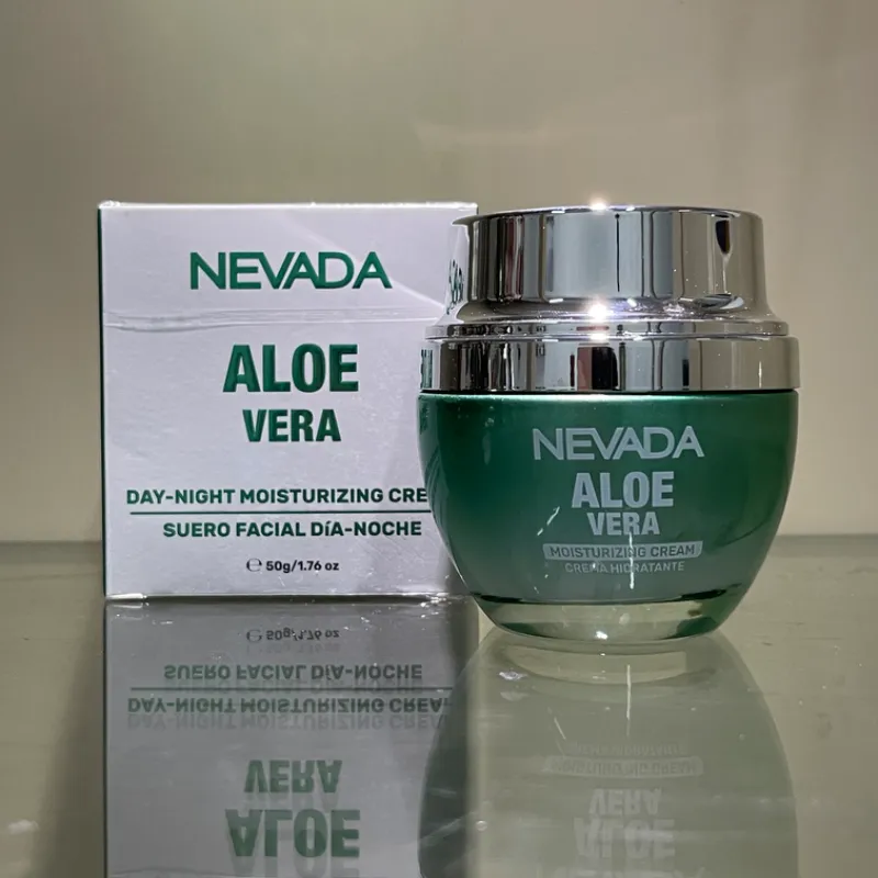 Crema facial de aloe vera 