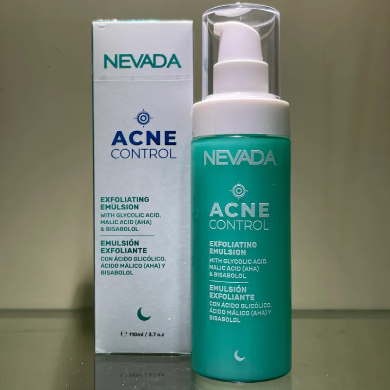 Emulsión Exfoliante para control del acné 