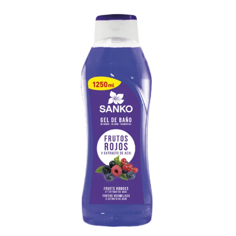 Gel de baño de Frutos Rojos 
