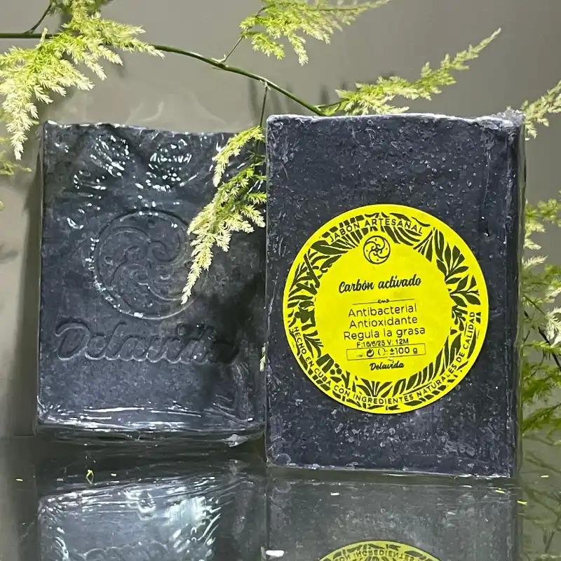 Jabón natural de Carbón Activado🖤
