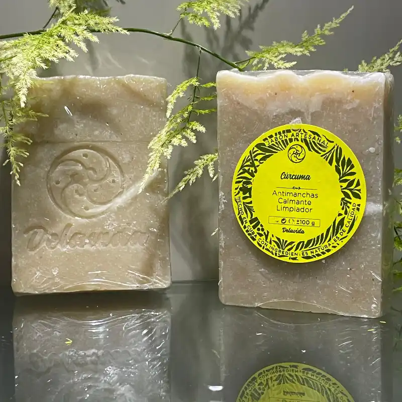 Jabón natural de Cúrcuma 🧡